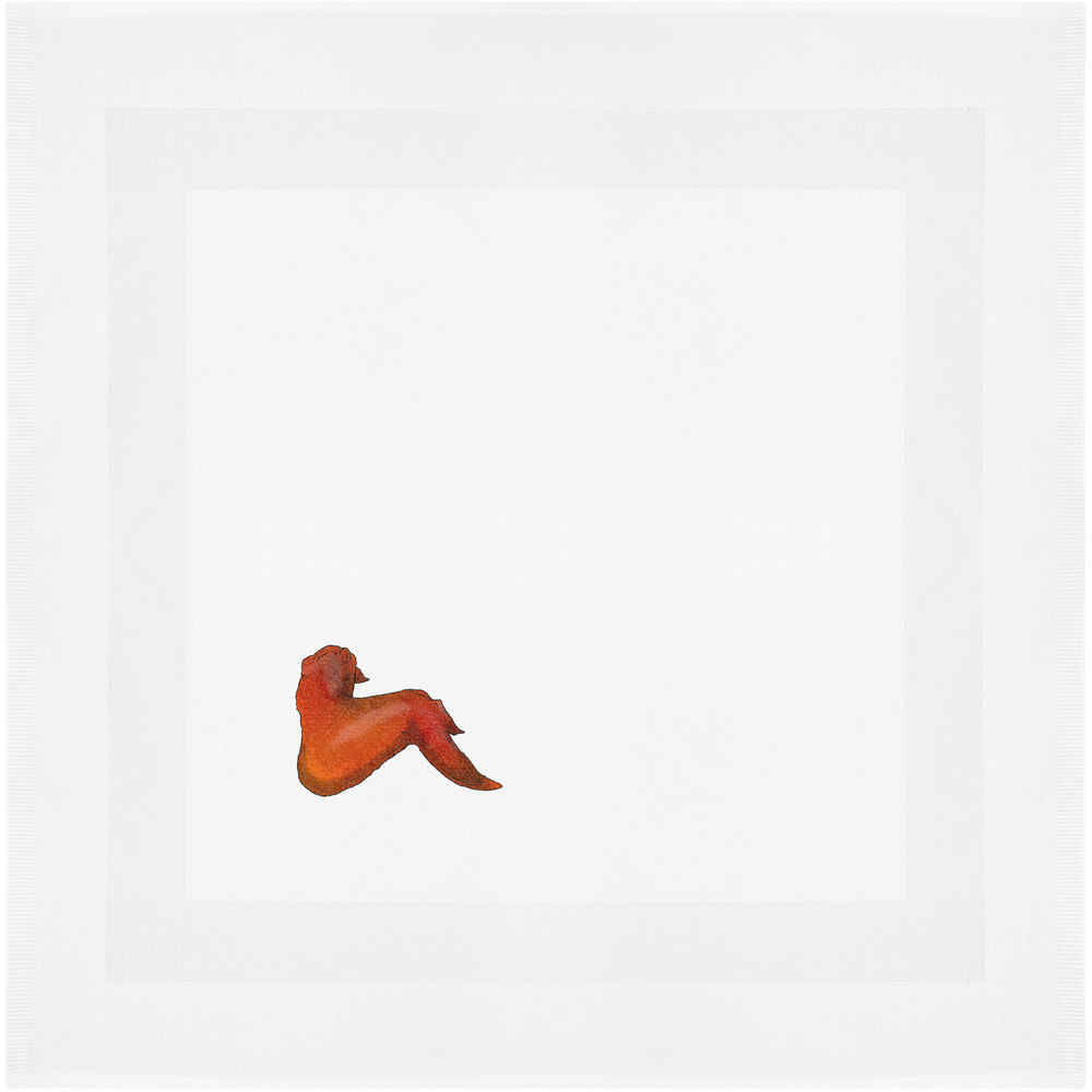'BBQ Chicken Wing' Cotton Napkin / Dinner Cloth (NK00028901)