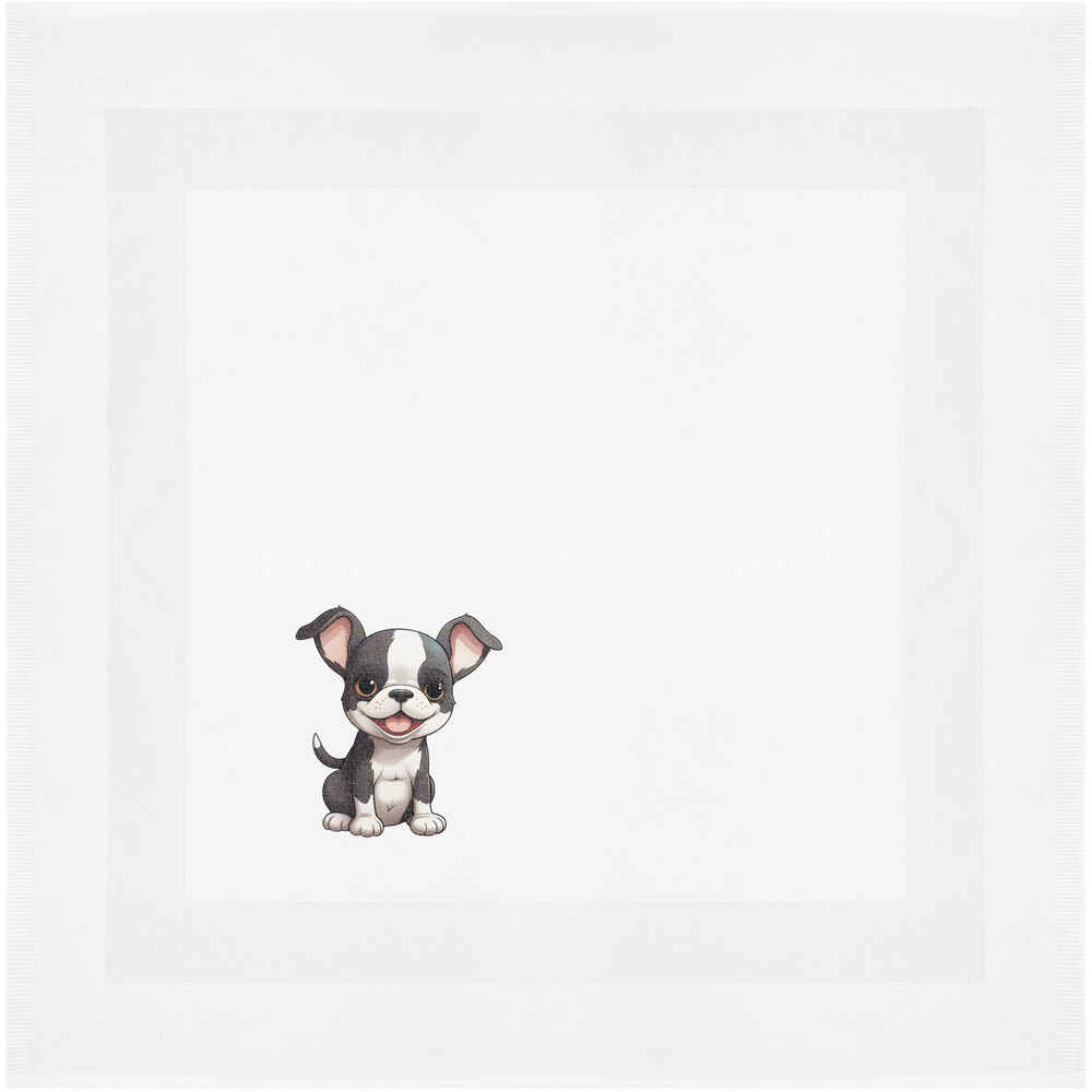 'Boston Terrier' Cotton Napkin / Dinner Cloth (NK00033028)