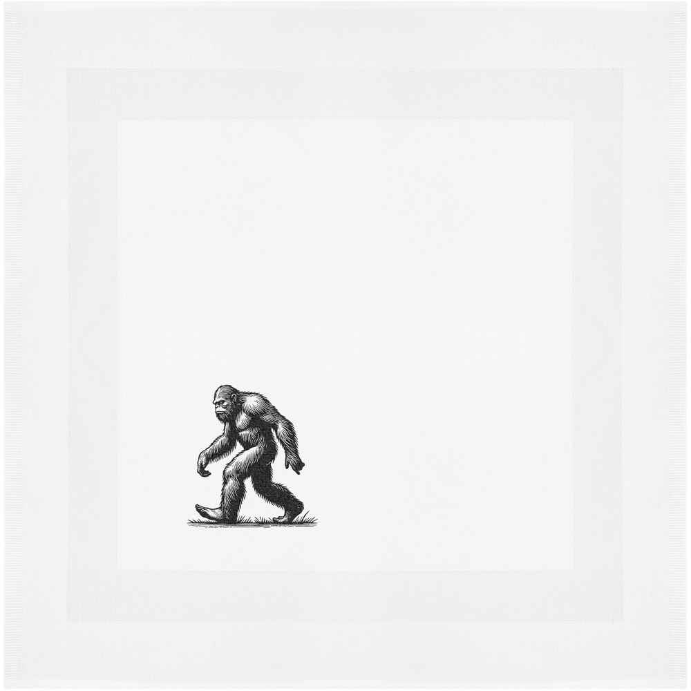 'Bigfoot Walking' Cotton Napkin / Dinner Cloth (NK00035241)