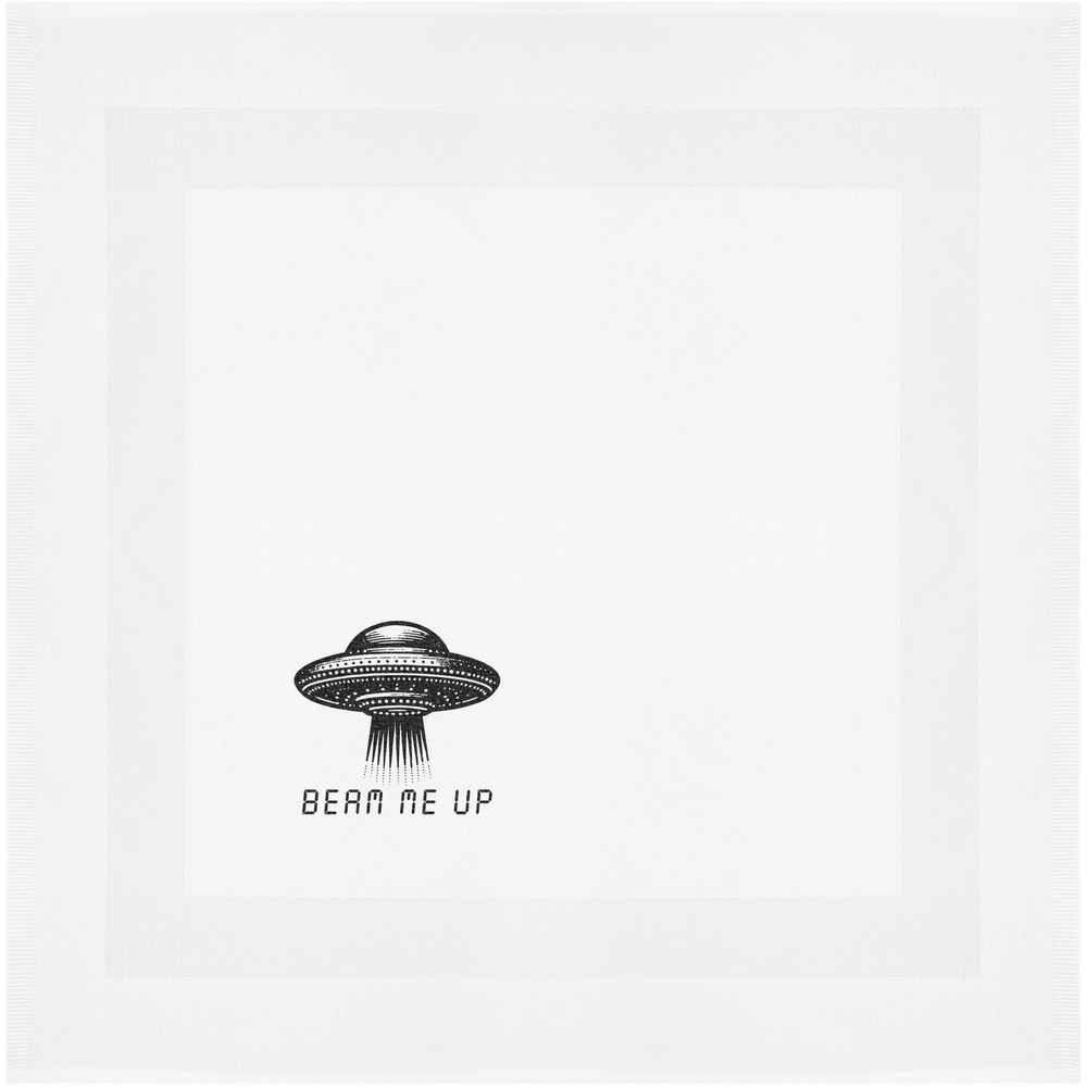 'Beam Me Up UFO' Cotton Napkin / Dinner Cloth (NK00038038)