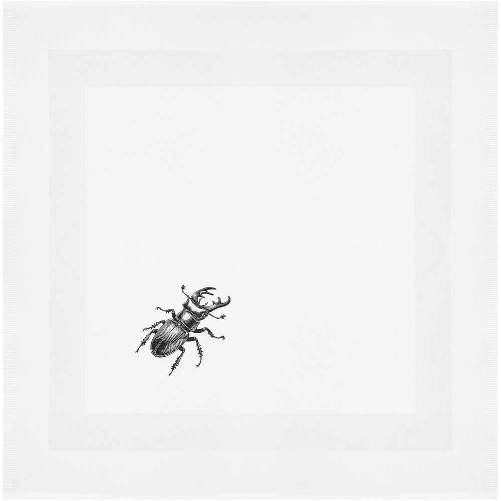'Stag Beetle' Cotton Napkin / Dinner Cloth (NK00042939)