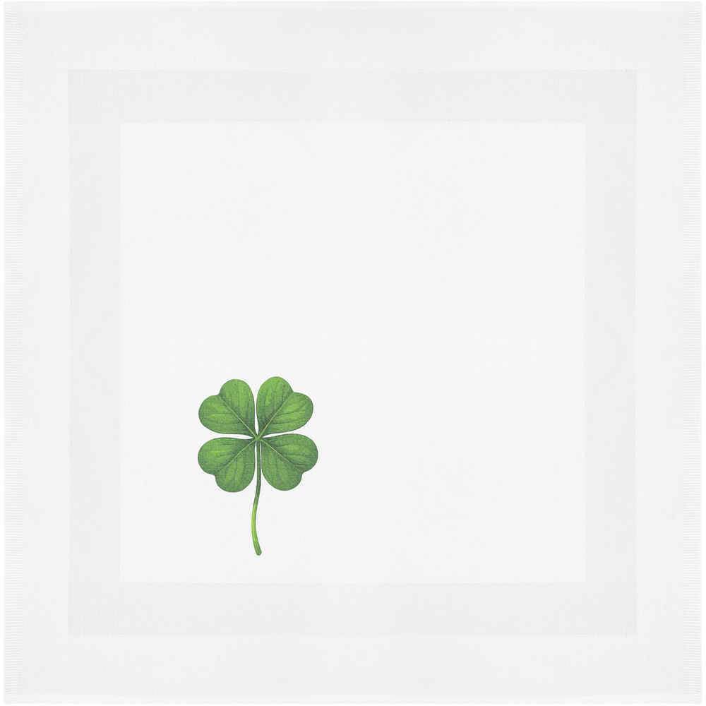 'Four Leaf Clover' Cotton Napkin / Dinner Cloth (NK00045562)
