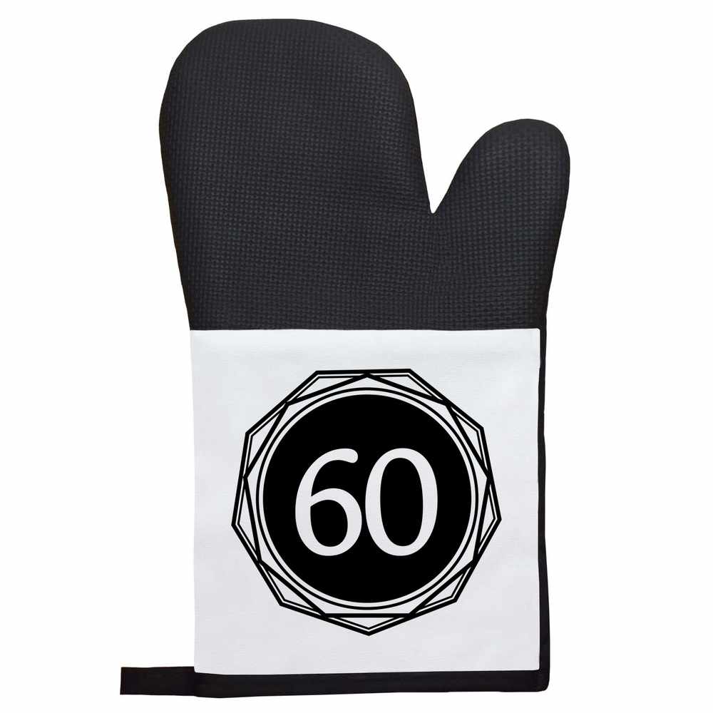 '60th Wedding Anniversary' Oven Glove / Mitt (OG00010583)