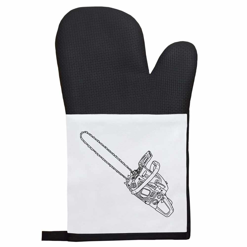 'Chainsaw' Oven Glove / Mitten (OG035673)