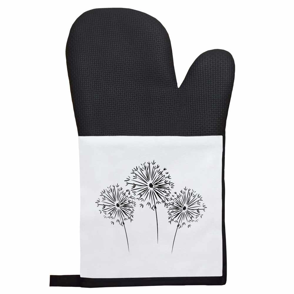 'Dandelion Clocks' Oven Glove / Mitt (OG00024265)