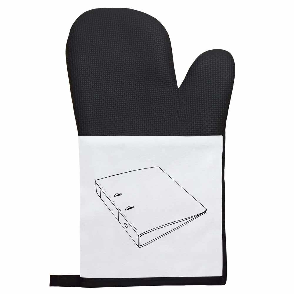 'Single Ring Binder' Oven Glove / Mitten (OG054048)