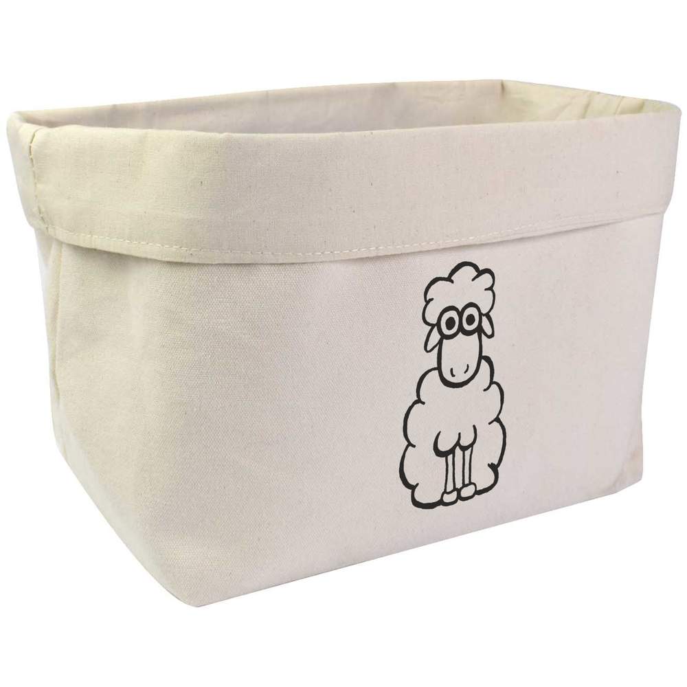 Large 'Sheep' Canvas Organiser / Storage Bag (OR00000993)