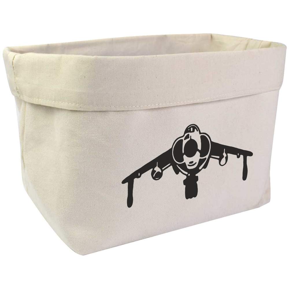 Large 'Jet Plane' Canvas Organiser / Storage Bag (OR00006792)