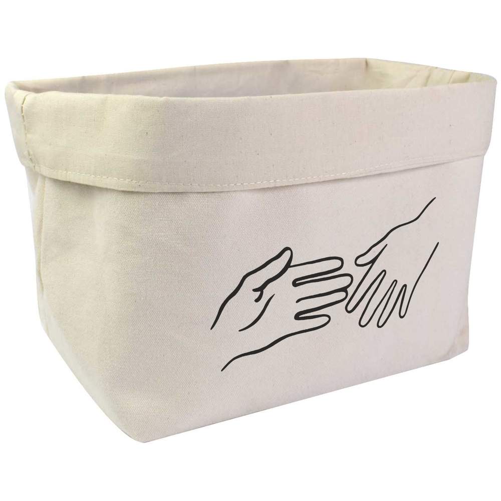 Large 'Handshake' Canvas Organiser / Storage Bag (OR00011000)
