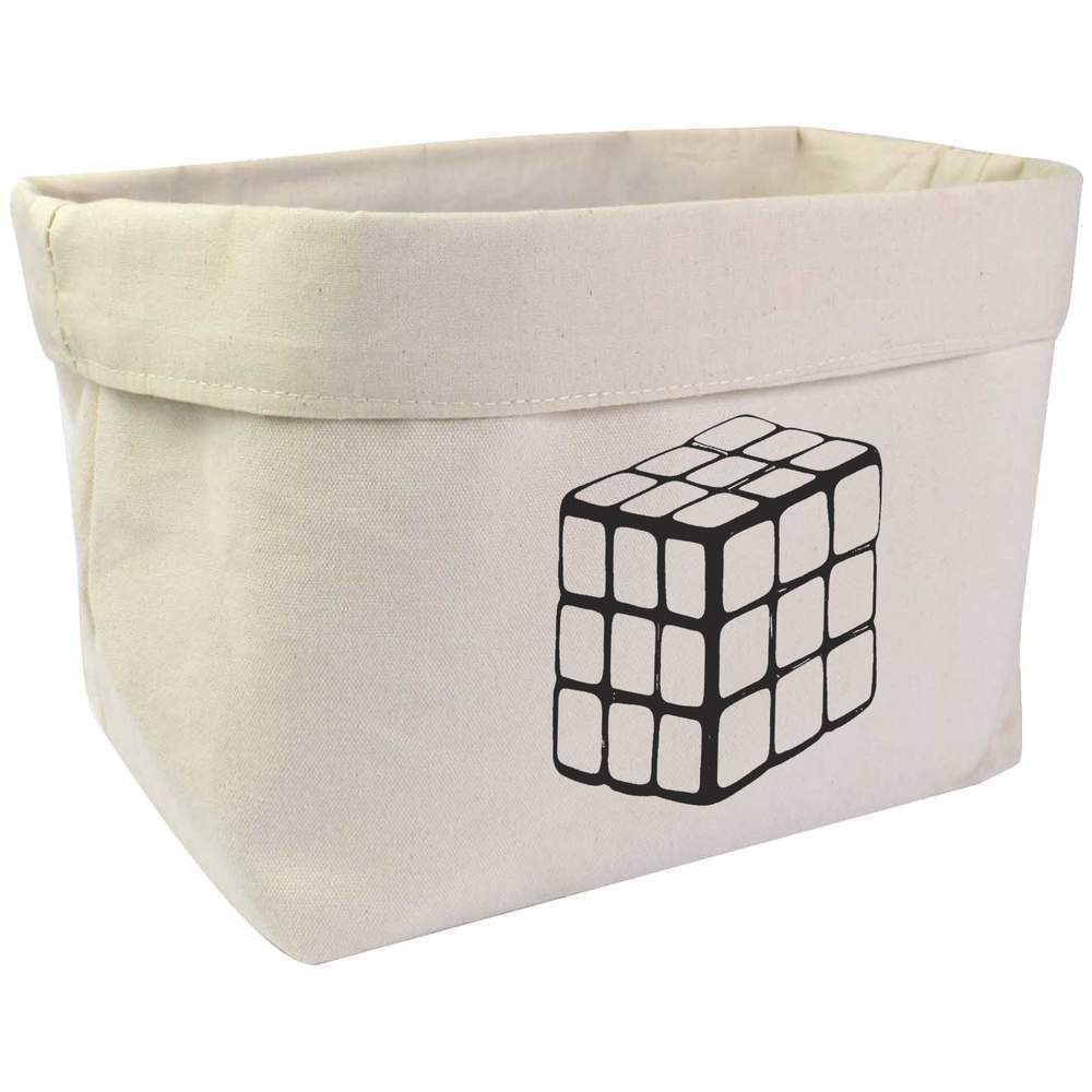 Large 'Rubik's Cube' Canvas Organiser / Storage Bag (OR00038320)