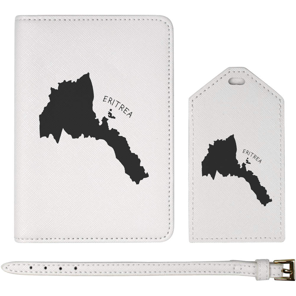 'Eritrea Country' Passport Cover & Luggage Tag Travel Set (PA00005150)