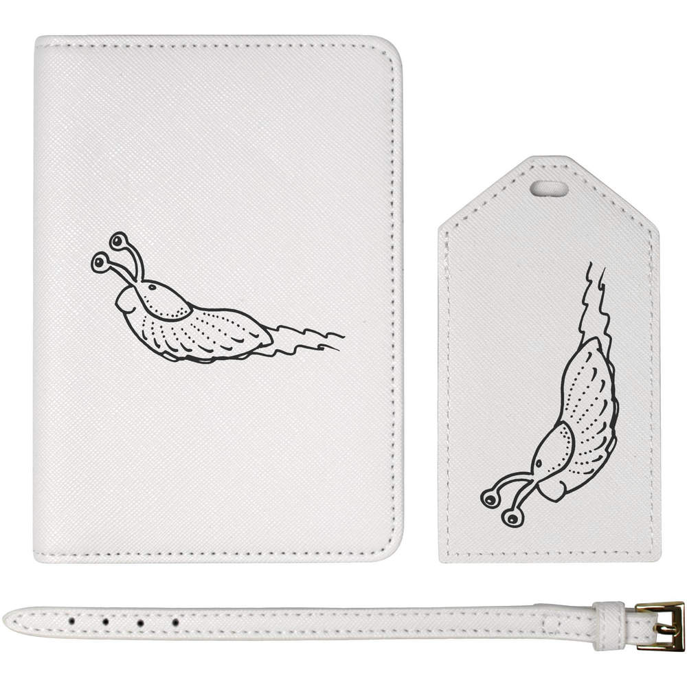 'Slug' Passport Cover & Luggage Tag Travel Set (PA00007420)