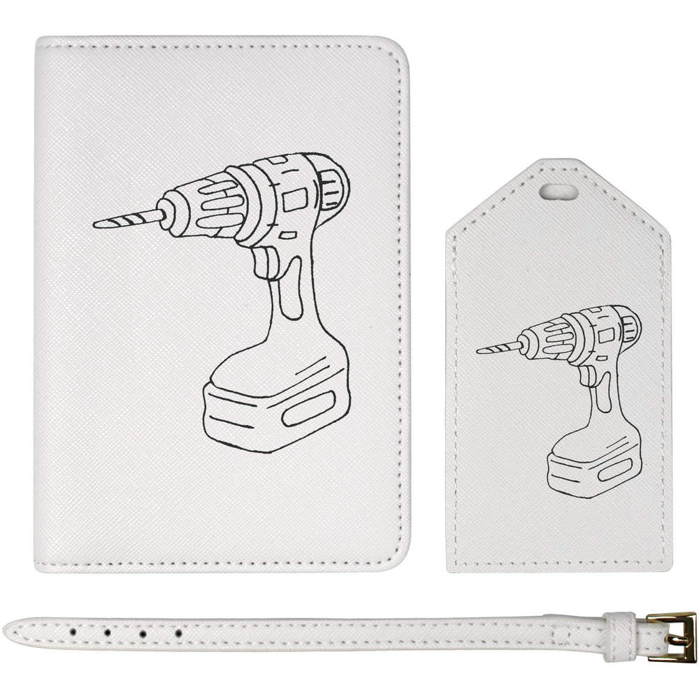 'Drill' Passport Cover & Luggage Tag Travel Set (PA00007659)