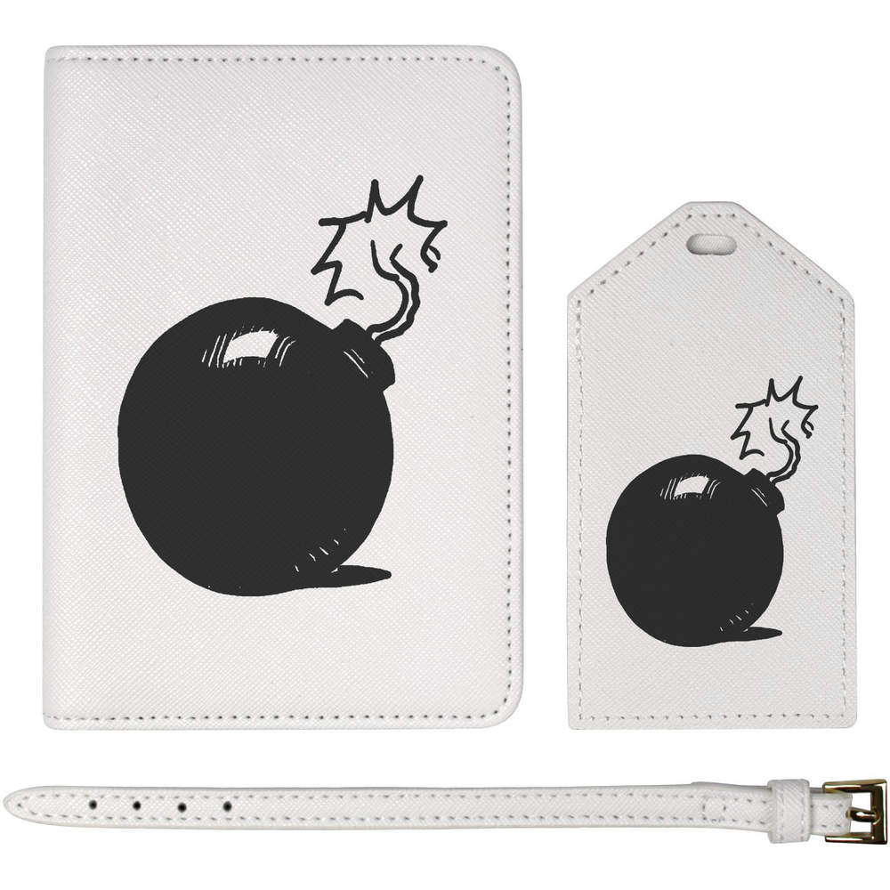 'Bomb' Passport Cover & Luggage Tag Travel Set (PA00008100)