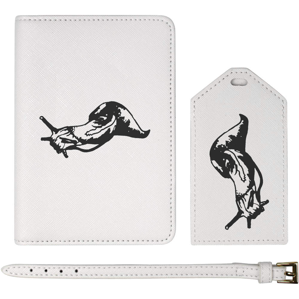'Slug' Passport Cover & Luggage Tag Travel Set (PA00008453)