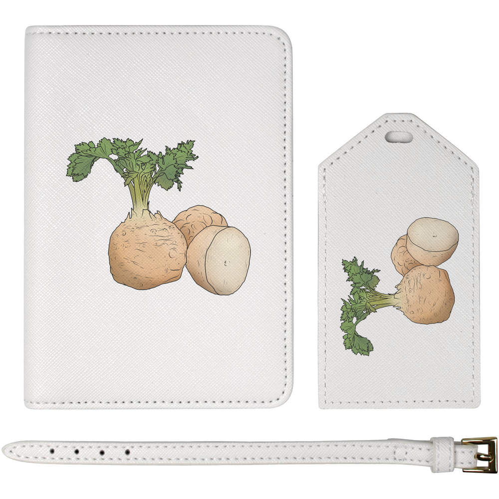 'Celeriac' Passport Cover & Luggage Tag Travel Set (PA00023351)