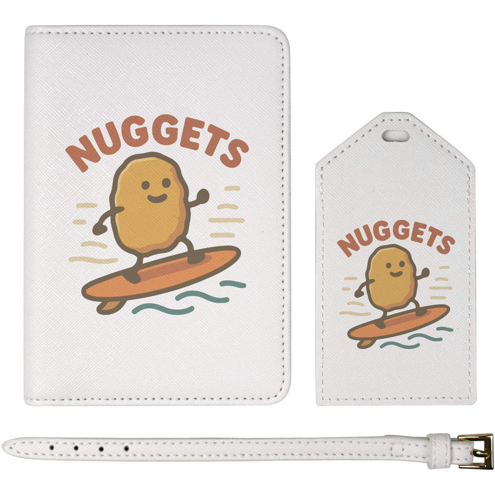 'Surfing Nugget' Passport Cover & Luggage Tag Travel Set (PA00036838)