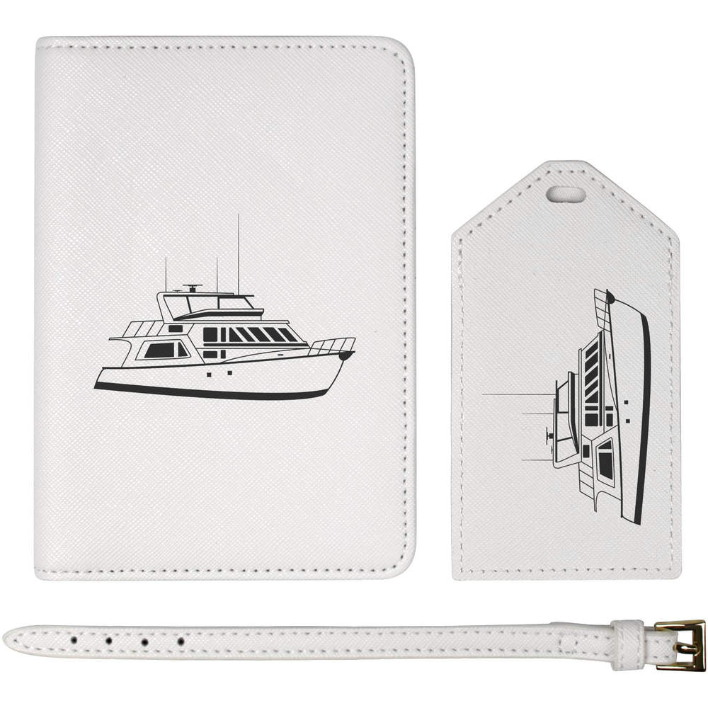 'Luxury Cruiser' Passport Cover & Luggage Tag Travel Set (PA00039080)