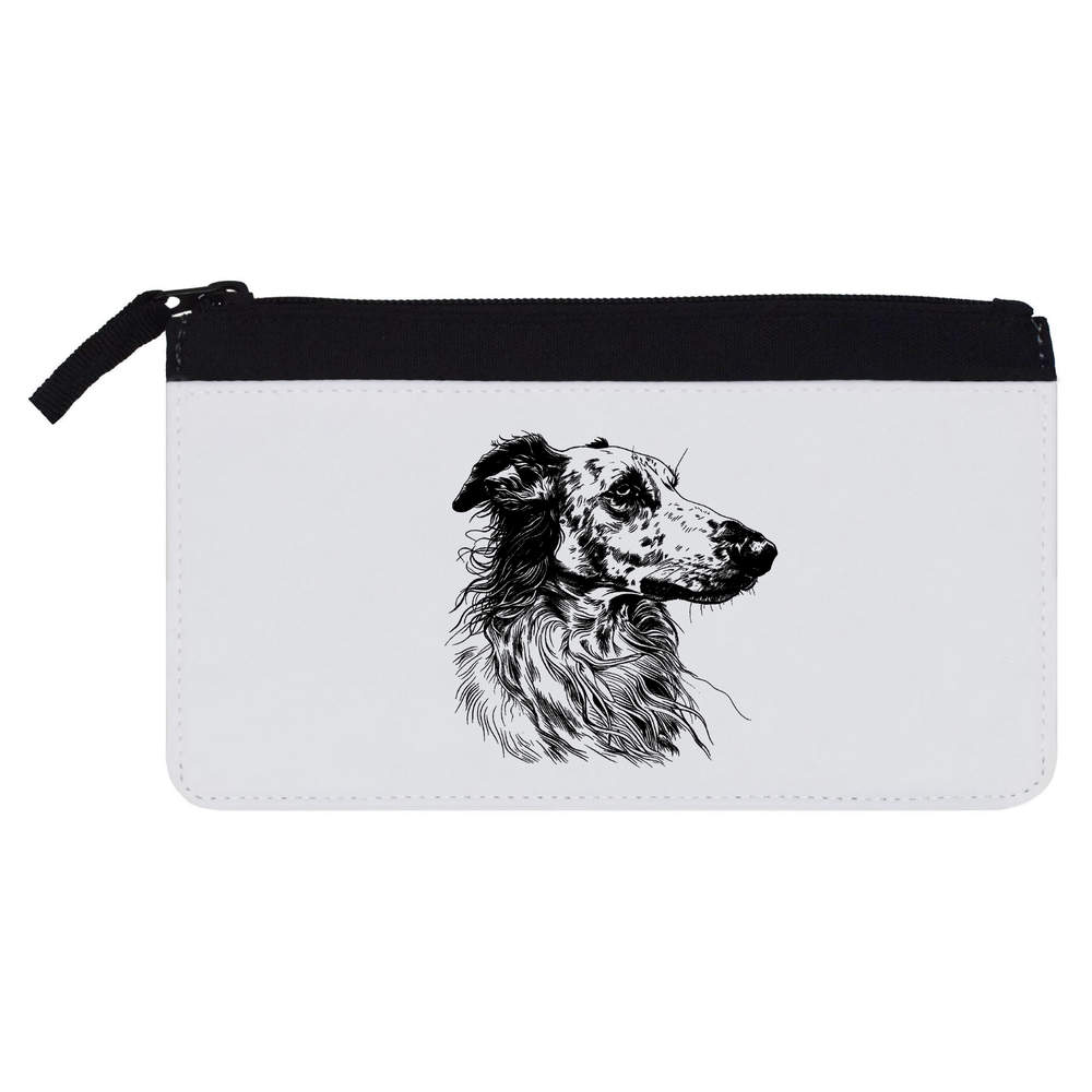 'Borzoi Dog Portrait' Pencil Case (PC00051149)