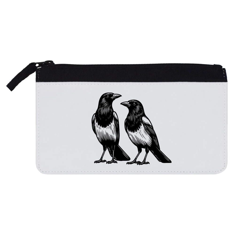 'Magpie Couple' Pencil Case (PC00057262)