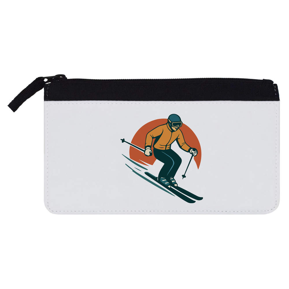 'Skiing Person' Pencil Case (PC00058811)