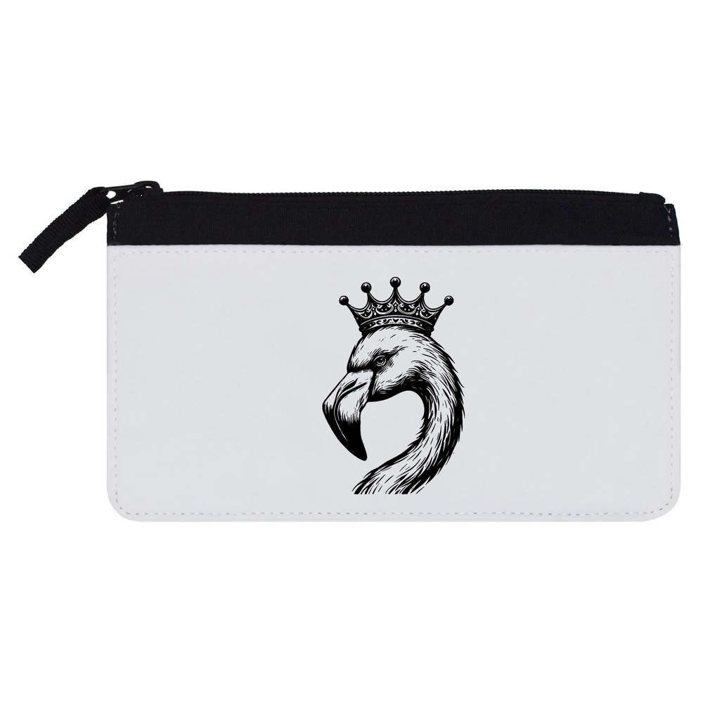 'Flamingo Wearing Crown' Pencil Case (PC00059363)