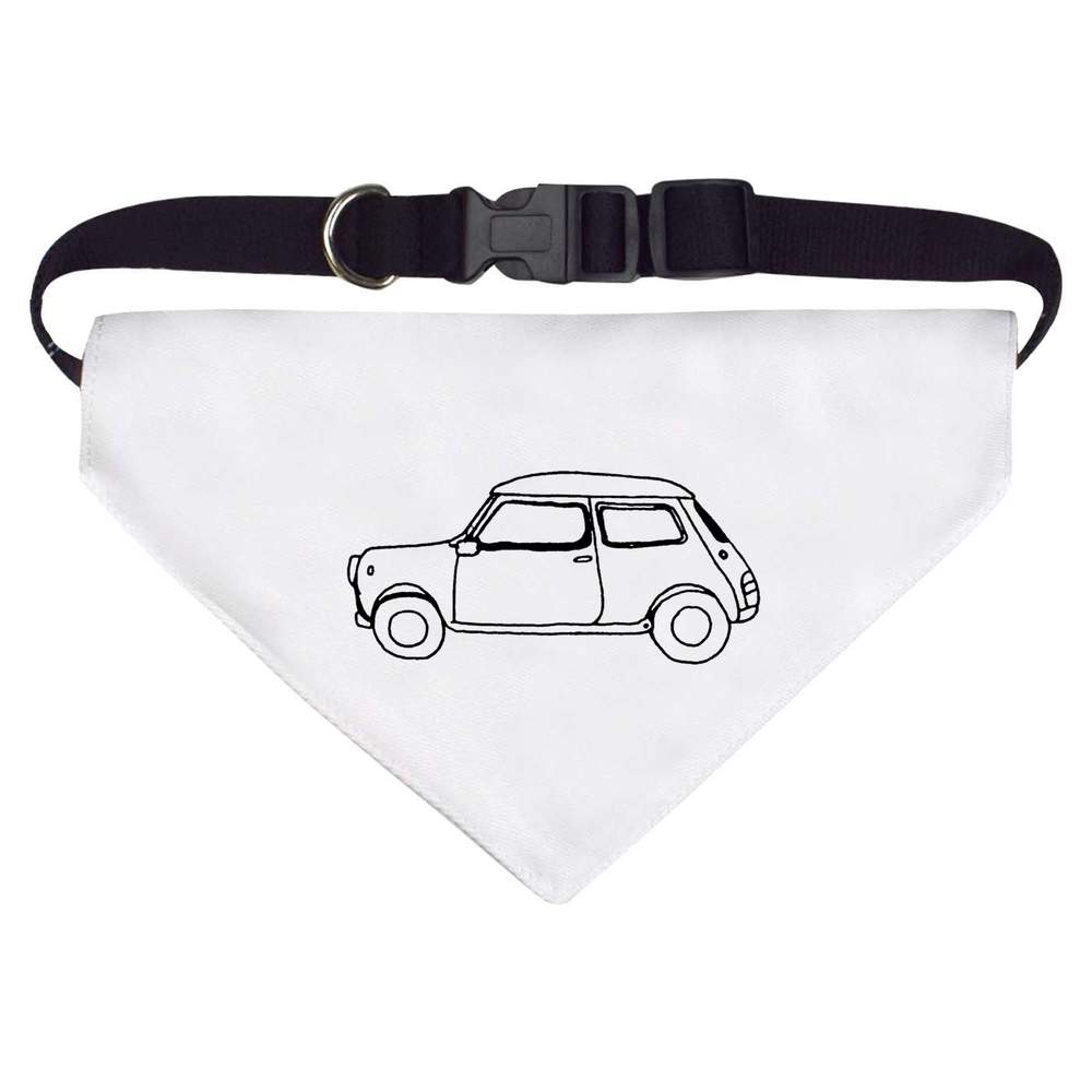 Large 'Mini Car' Dog / Cat / Pet Bandana (PD00009734)
