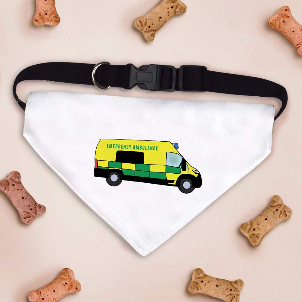 'Paramedics Van' Dog / Cat / Pet Bandana (PD040865) - Picture 11 of 12