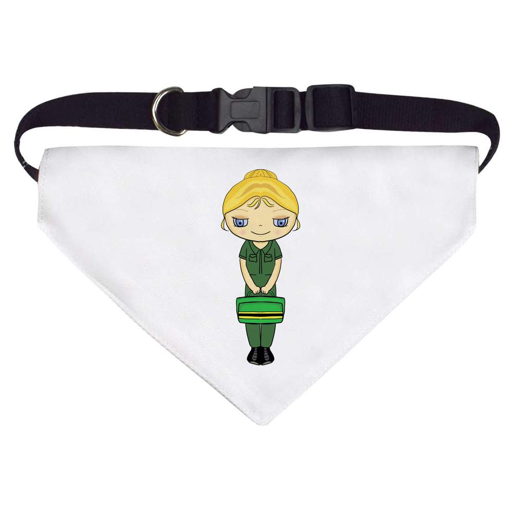 'Paramedic' Dog / Cat / Pet Bandana (PD040866) - Picture 9 of 12