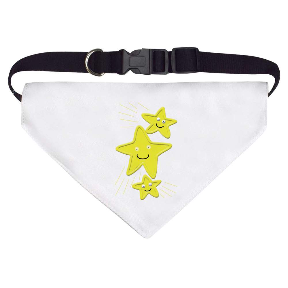 Large 'Shooting Star Party' Dog / Cat / Pet Bandana (PD00056368)