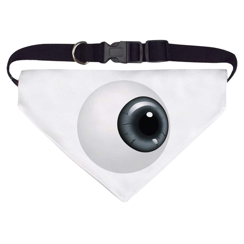 Large 'Human Eyeball' Dog / Cat / Pet Bandana (PD00059518)