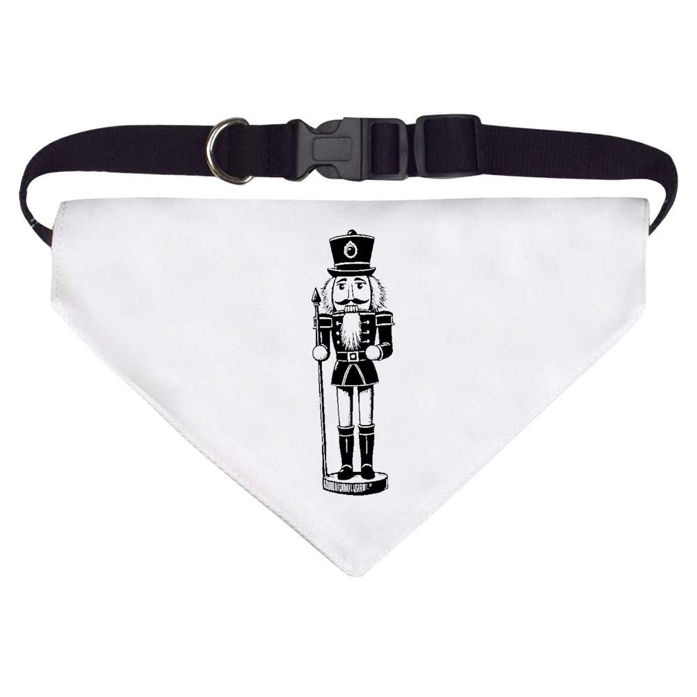Large 'Christmas Nutcracker' Dog / Cat / Pet Bandana (PD00060442)