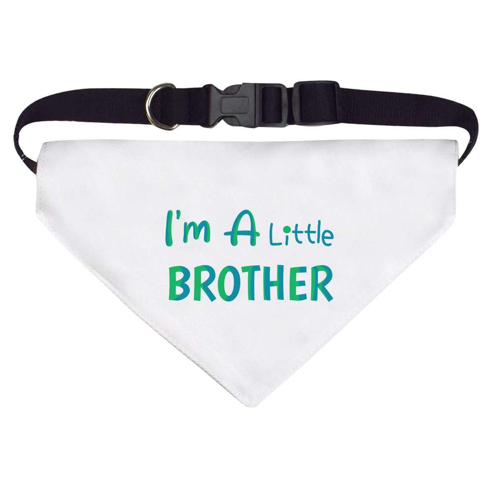Large 'I'm A Little Brother' Dog / Cat / Pet Bandana (PD00064684)