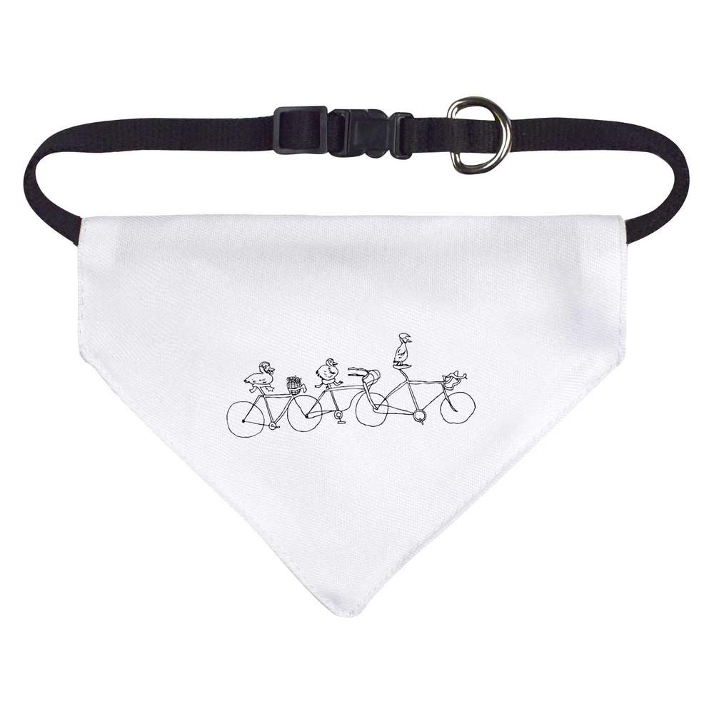 'Cycling Ducks' Dog / Cat / Pet Bandana (PD008087)