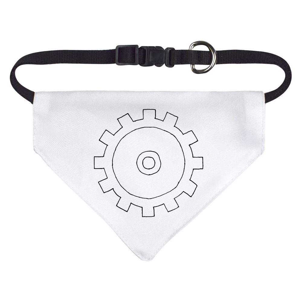'Cog' Dog / Cat / Pet Bandana (PD011416)