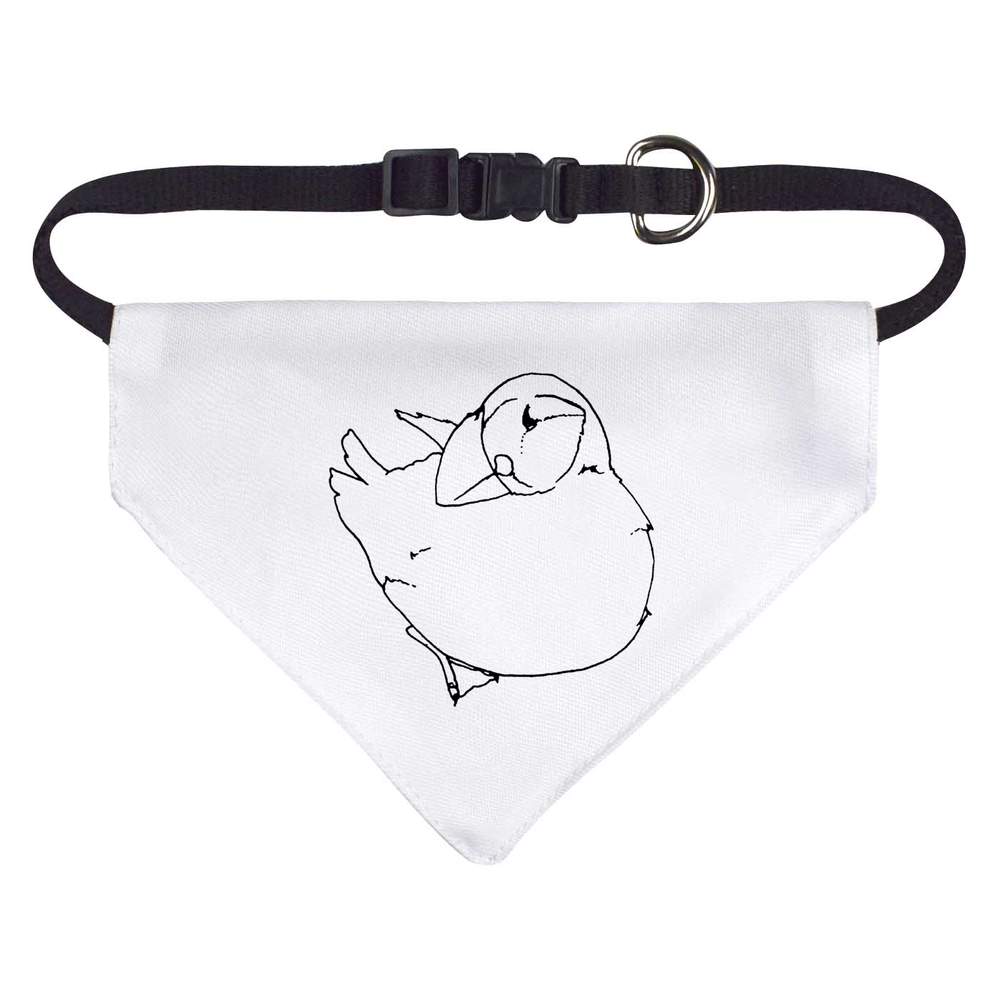 'Resting Puffin' Dog / Cat / Pet Bandana (PD011548)