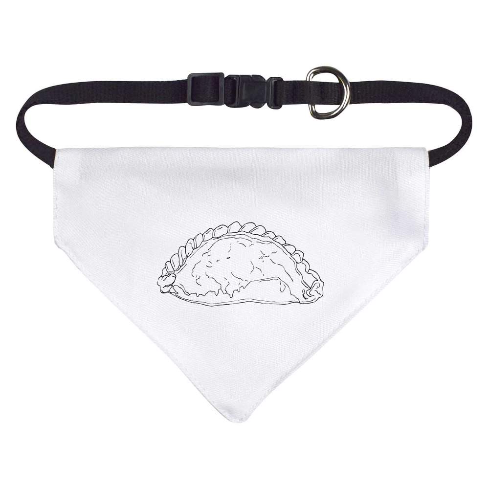 Small 'Cornish Pasty' Dog / Cat / Pet Bandana (PD00006305)