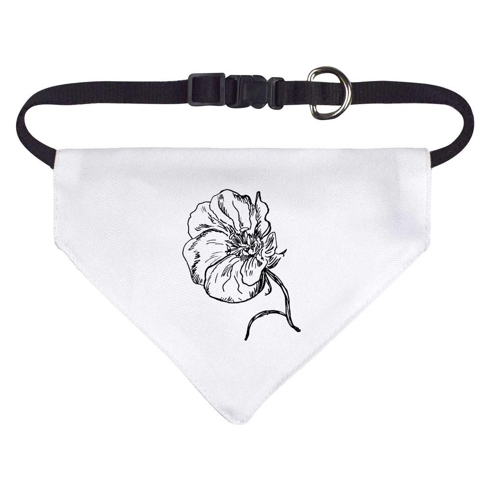 'Pretty Poppy Flower' Dog / Cat / Pet Bandana (PD012799)