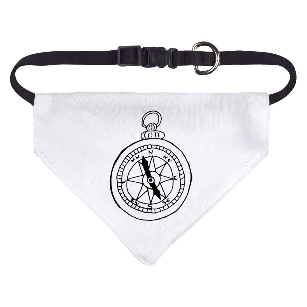 'Vintage Compass' Dog / Cat / Pet Bandana (PD012901)