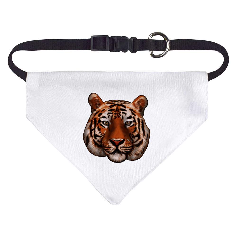 'Tiger Face' Dog / Cat / Pet Bandana (PD026759)