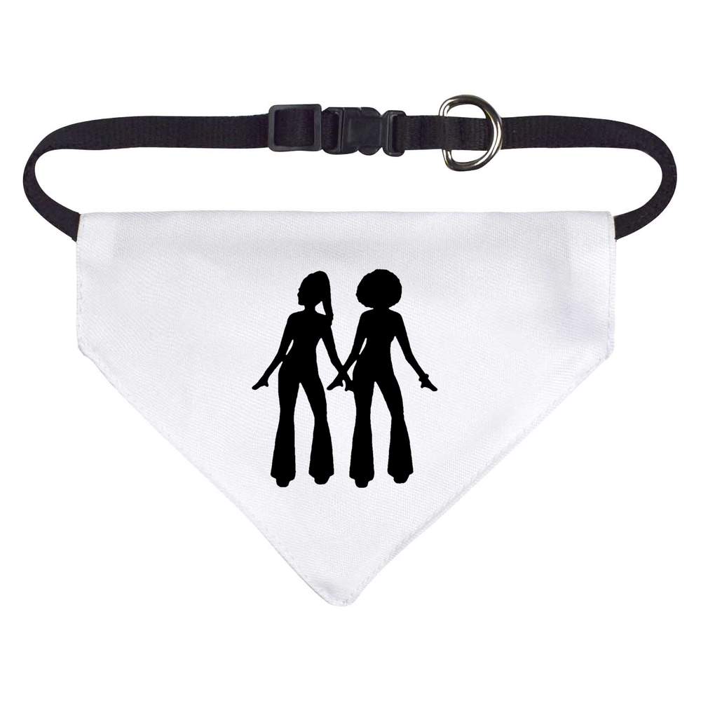 'Disco Dancers' Dog / Cat / Pet Bandana (PD032230)
