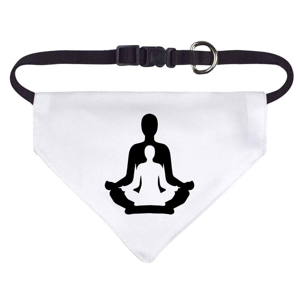 'Meditation' Dog / Cat / Pet Bandana (PD034905)