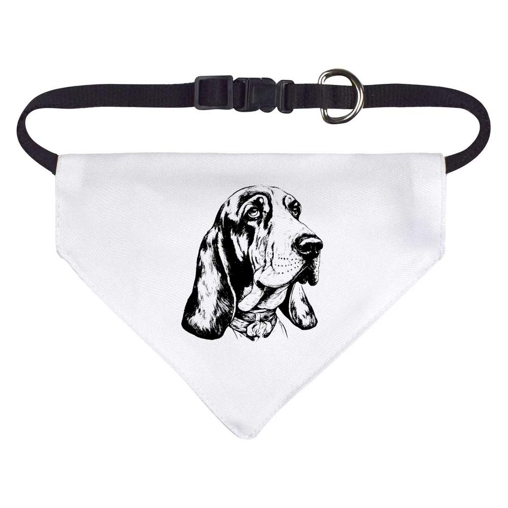 'Basset hound' Dog / Cat / Pet Bandana (PD040433) - Picture 4 of 9