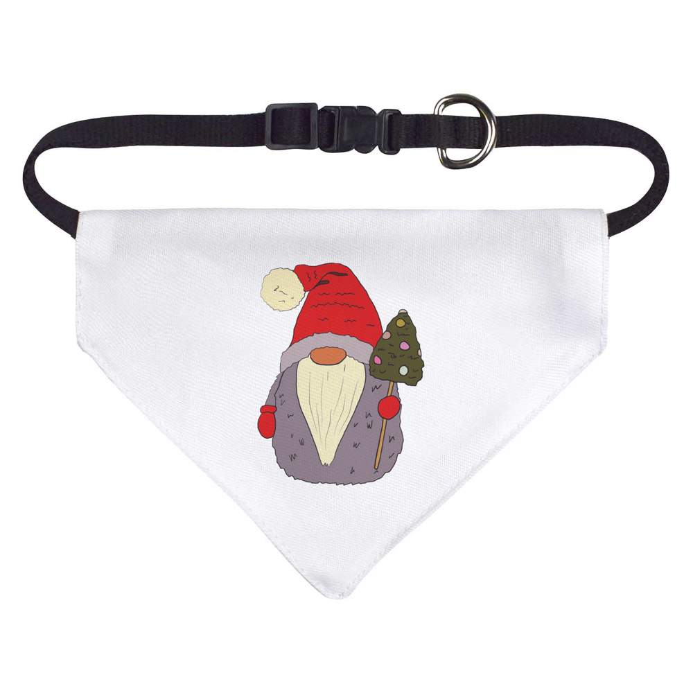 'Christmas tree gnome ' Dog / Cat / Pet Bandana (PD040456)