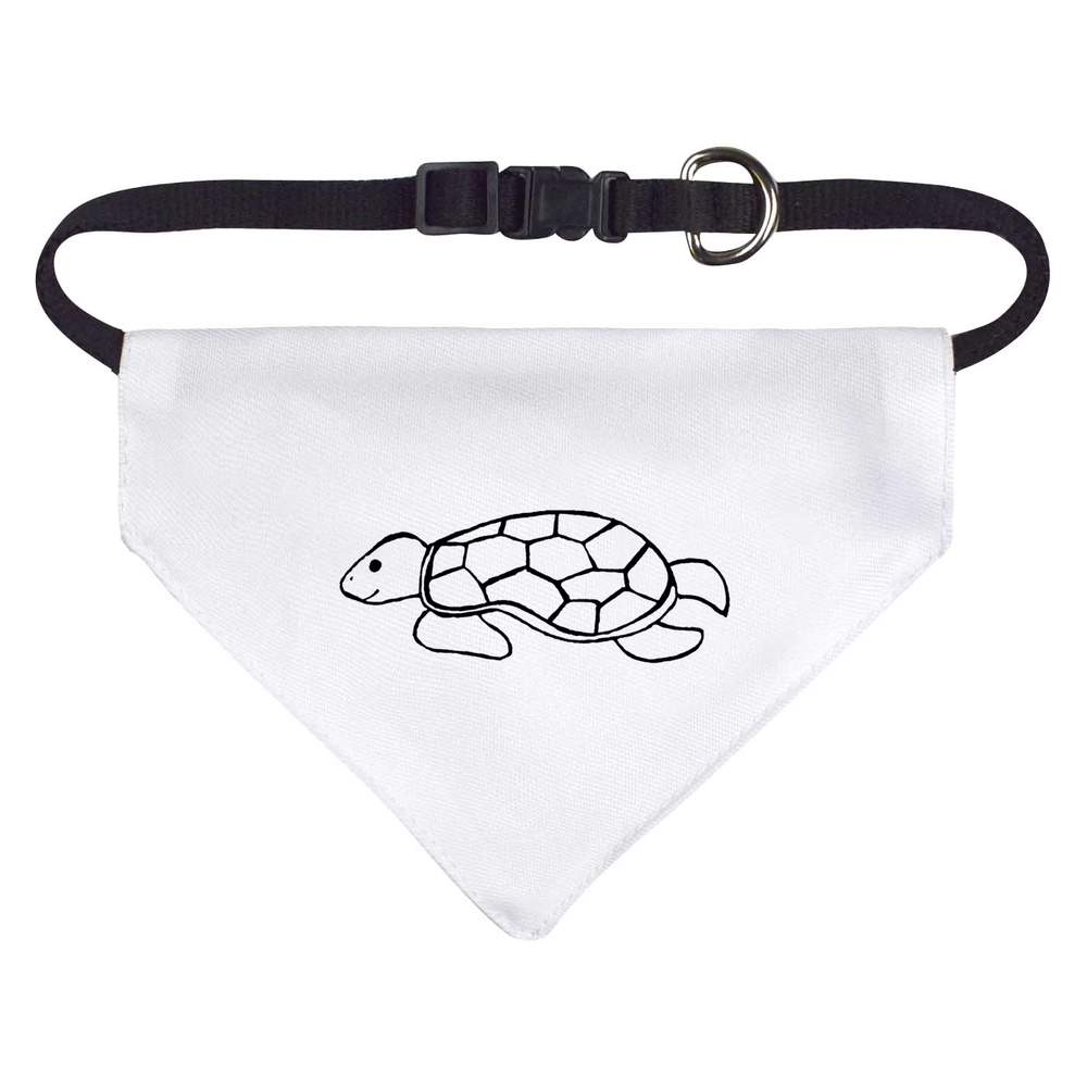 'Happy Turtle' Dog / Cat / Pet Bandana (PD040579)
