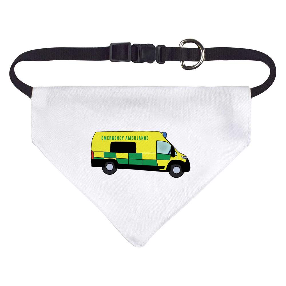 'Paramedics Van' Dog / Cat / Pet Bandana (PD040865) - Picture 5 of 12