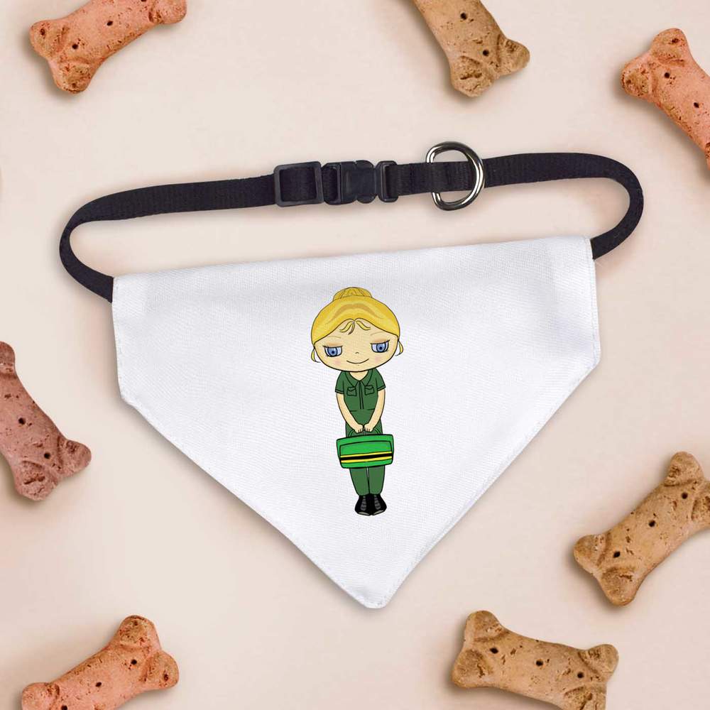 'Paramedic' Dog / Cat / Pet Bandana (PD040866) - Picture 7 of 12