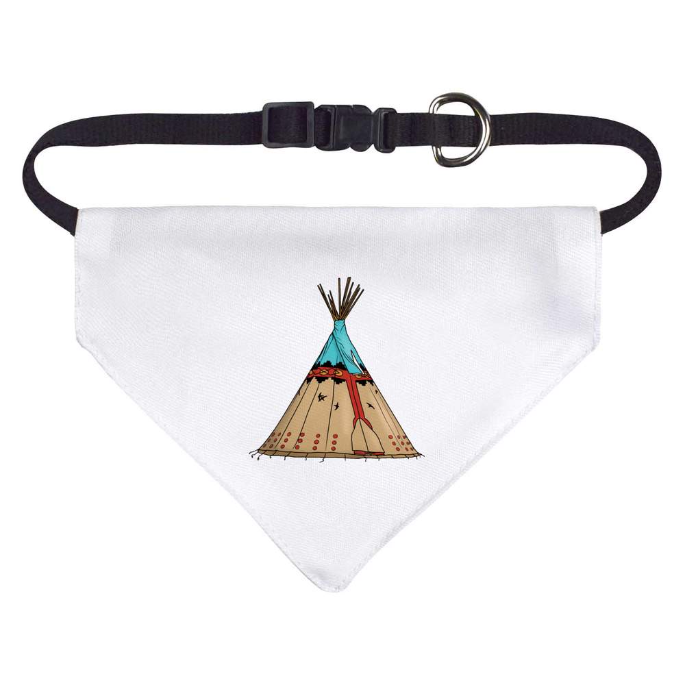 'Native American Tipi' Dog / Cat / Pet Bandana (PD046337)