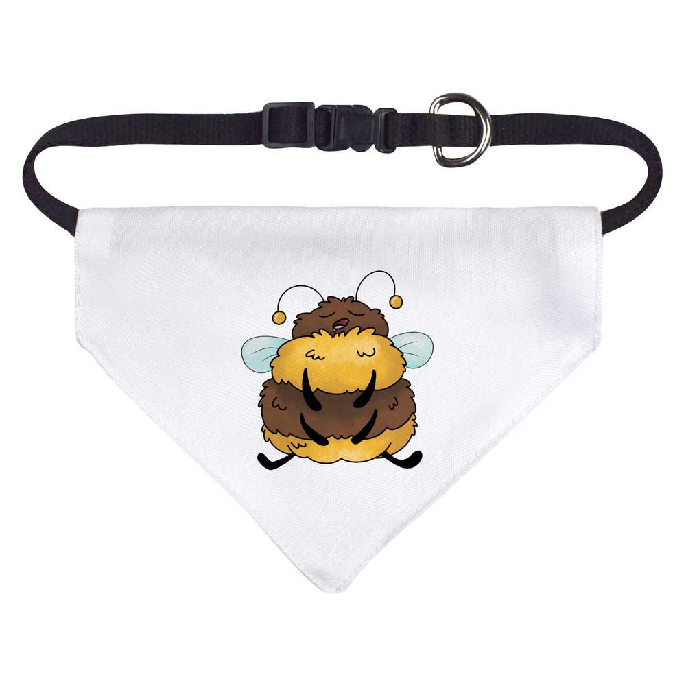 'Sleepy Bumble Bee' Dog / Cat / Pet Bandana (PD048318)