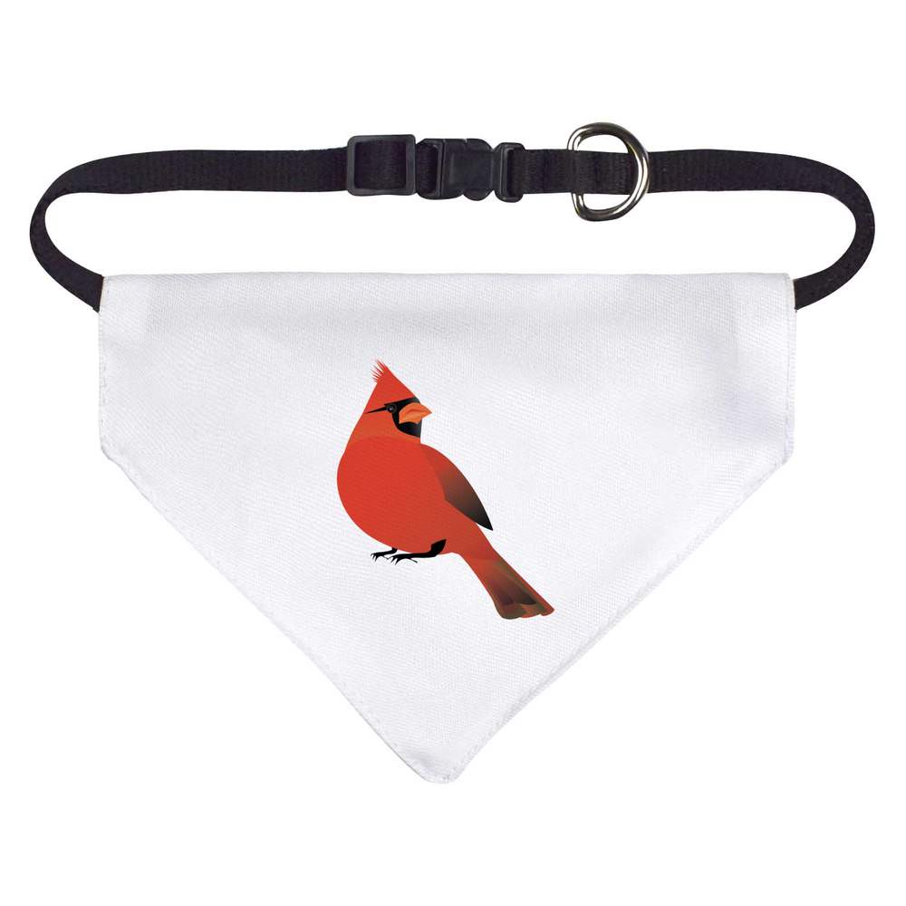 'Red Cardinal' Dog / Cat / Pet Bandana (PD050553)
